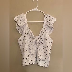 LOFT Cropped Tank Top